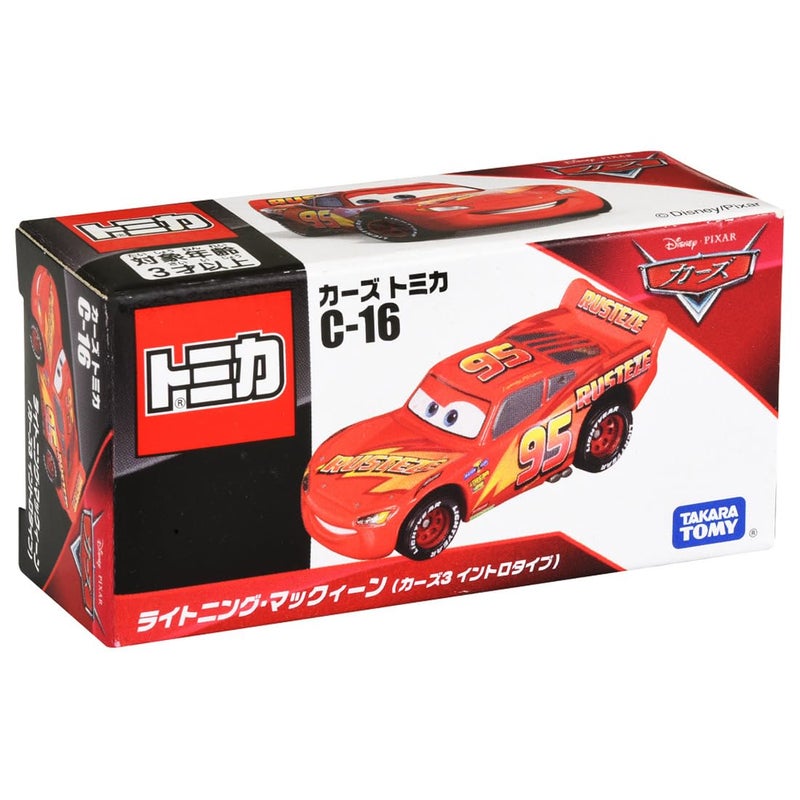 TAKARA TOMY Tomica Disney Cars C-16 Lightning McQueen (Cars 3 Intro Type) - Image 4